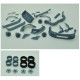Diolex Dp24006 1/24 3d Print Porsche 930/964 Rwb Wide Body With Wheels Transkit For Tamiya Diolex Dp24006 1/24 3d Print Porsche 930/964 Rwb Wide Body With Wheels Transkit For Tamiya