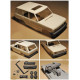 Diolex Dp24008 1/24 3d Print Range Rover Vogue Transkit For Aoshima Diolex Dp24008 1/24 3d Print Range Rover Vogue Transkit For Aoshima