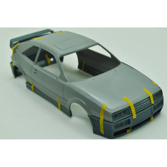 Diolex Dp24011 1/24 3d Print Vw Corrado Rieger Body Kit With Wheels Transkit For Revell Diolex Dp24011 1/24 3d Print Vw Corrado Rieger Body Kit With Wheels Transkit For Revell