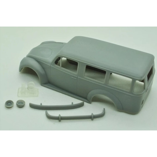Diolex Dp24024 1/24 3d Print Resin Body Vw Beetle Wagon Transkit For Tamiya
