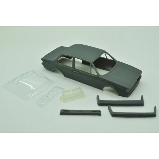 Diolex Dp24025 1/24 3d Print Resin Body Vw Jetta Mk1 2door Transkit For Revell