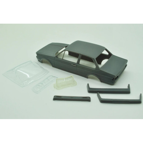 Diolex Dp24025 1/24 3d Print Resin Body Vw Jetta Mk1 2door Transkit For Revell