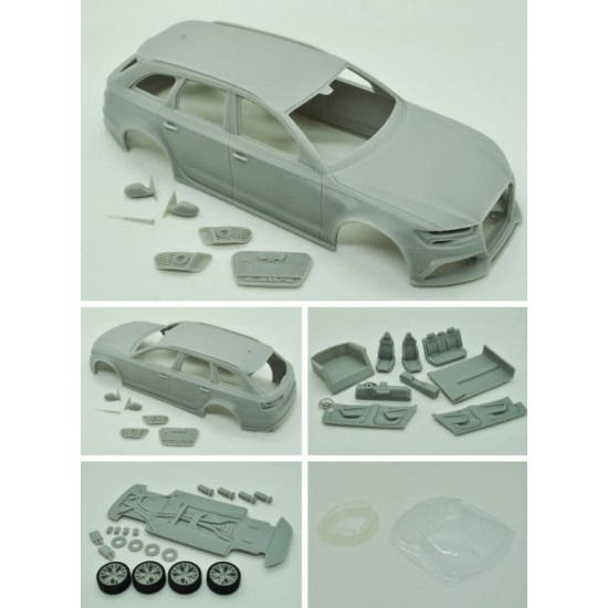 Diolex Dp24031 1/24 3d Print Resin Kit Audi Rs6 2025