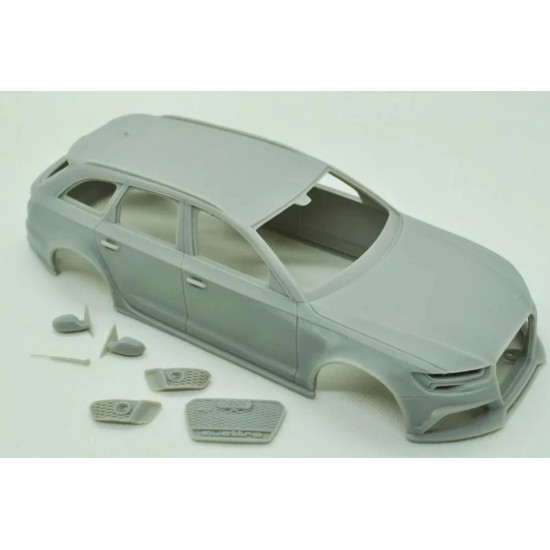 Diolex Dp24032 1/24 3d Print Resin Kit Audi Rs6 C7