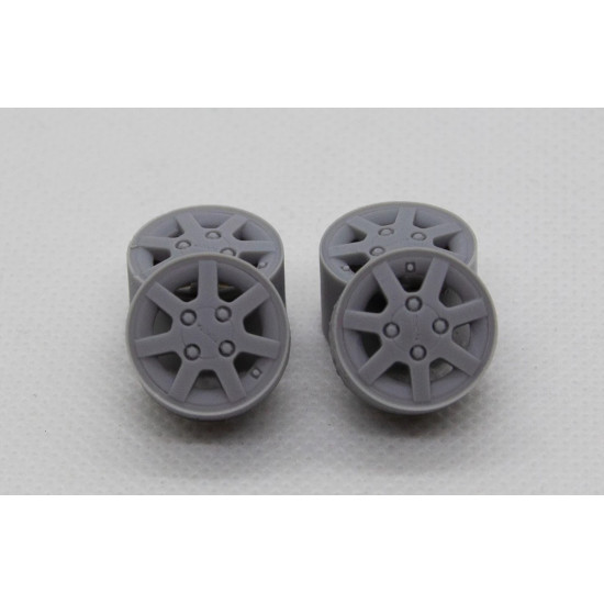 Diolex Dp24051 1/24 Wheels 14 Inch Aros Toyota 7 Patas For Aoshima Fujimi Tamiya