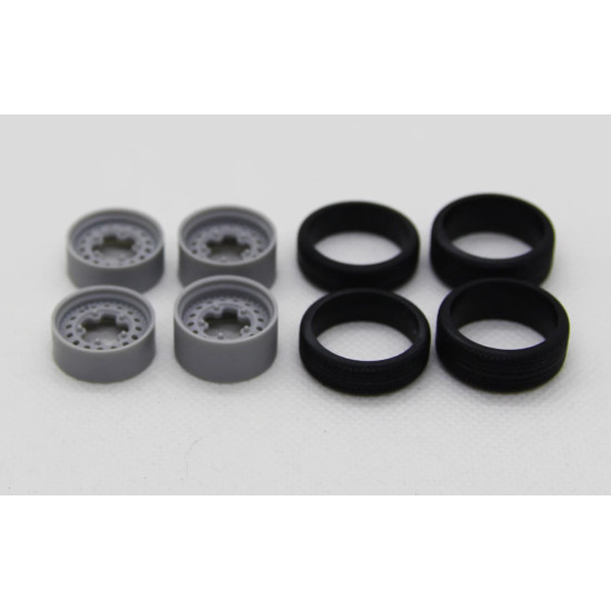 Diolex Dp24057 1/24 Wheels 17 Inch Rotiform 356 For Tamiya Fujimi Aoshima Revell Diolex Dp24057 1/24 Wheels 17 Inch Rotiform 356 For Tamiya Fujimi Aoshima Revell