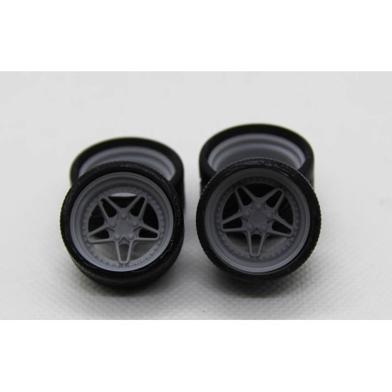 Diolex Dp24065 1/24 Wheels 19 Inch Fifteen52 Outlaw Dkubus For Tamiya Fujimi Aoshima Revell Diolex Dp24065 1/24 Wheels 19 Inch Fifteen52 Outlaw Dkubus For Tamiya Fujimi Aoshima Revell