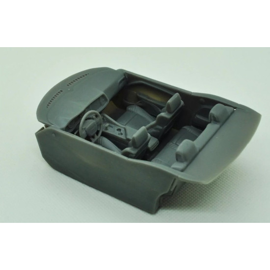 Diolex Dp24074 1/25 3d Print 2018 Transkit Dodge Challenger Srt Hellcat Interior For Amt
