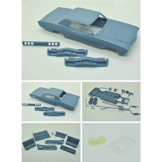 Diolex Dp24077 1/25 3d Print Resin Not Cast Kit Chevrolet Caprice 1968 Diolex Dp24077 1/25 3d Print Resin Not Cast Kit Chevrolet Caprice 1968
