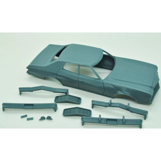 Diolex Dp24085 1/25 3d Print Resin Not Cast Kit Ford Gran Torino 4-door Sedan 1974
