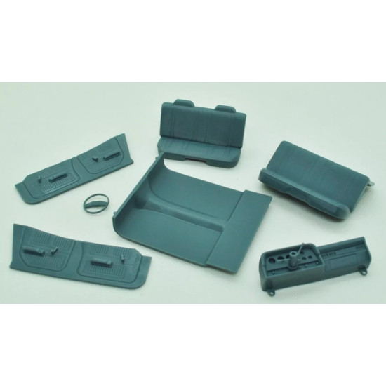 Diolex Dp24085 1/25 3d Print Resin Not Cast Kit Ford Gran Torino 4-door Sedan 1974