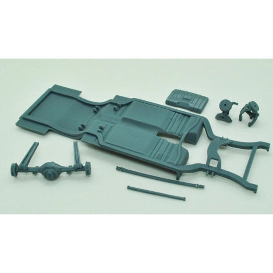 Diolex Dp24085 1/25 3d Print Resin Not Cast Kit Ford Gran Torino 4-door Sedan 1974