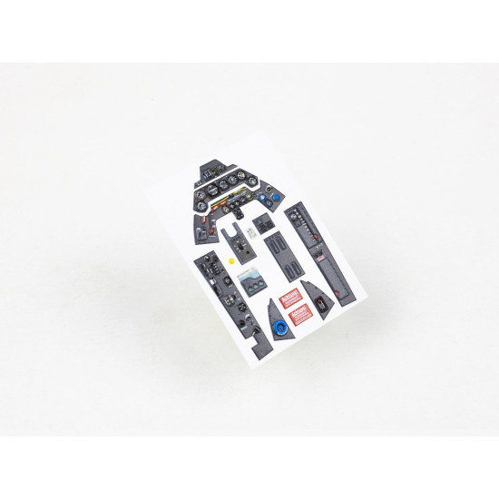 Red Fox Qs-32155 1/32 3d Instrument Panel Fw 190d-13 For Lfd Conversion Kit For Hasegawa Revell Hobby 2000