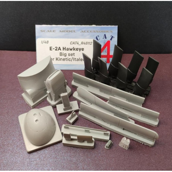 Cat4-r48112 1/48 E-2a Hawkeye Big Set For Kinetic/Italeri Conversion Kit Cat4-r48112 1/48 E-2a Hawkeye Big Set For Kinetic/Italeri Conversion Kit