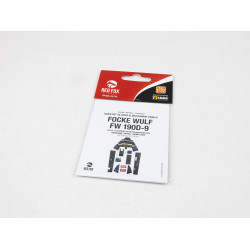 Red Fox Qs-32174 1/32 3d Decal Instrument Panel For Focke Wulf Fw 109d-9 For Hasegawa Revell Hobby 2000