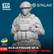 Spalah 13472 1/72 Figure Ukrainian Combat Medic Resin Model Kit Spalah 13472 1/72 Figure Ukrainian Combat Medic Resin Model Kit