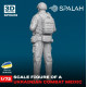 Spalah 13472 1/72 Figure Ukrainian Combat Medic Resin Model Kit Spalah 13472 1/72 Figure Ukrainian Combat Medic Resin Model Kit