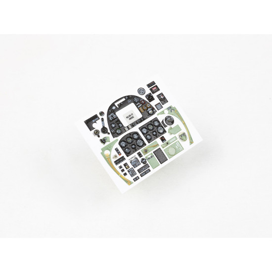 Red Fox Qs-32188 1/32 3d Decal Instrument Panel For Spitfire Mk.ixc For Tamiya