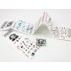 Red Fox Qs-32188 1/32 3d Decal Instrument Panel For Spitfire Mk.ixc For Tamiya