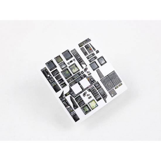 Red Fox Qs-35026 1/35 3d Instrument Panel Supermarine Spitfire Mk.viii Tamiya