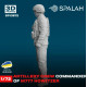 Spalah 13872 1/72 Figure Artillery Crew Commander Of M777 Howitzer Model Kit Spalah 13872 1/72 Figure Artillery Crew Commander Of M777 Howitzer Model Kit