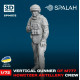 Spalah 14072 1/72 Figure Vertical Gunner Of M777 Howitzer Model Kit Spalah 14072 1/72 Figure Vertical Gunner Of M777 Howitzer Model Kit