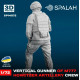 Spalah 14072 1/72 Figure Vertical Gunner Of M777 Howitzer Model Kit Spalah 14072 1/72 Figure Vertical Gunner Of M777 Howitzer Model Kit
