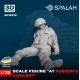 Spalah 15372 1/72 Figure At Kobzons Concert Model Kit