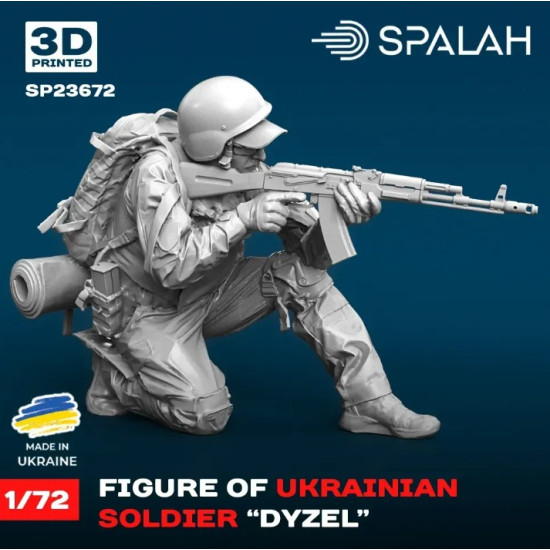 Spalah 23672 1/72 Figure Ukrainian Soldier Dyzel Resin Model Kit Spalah 23672 1/72 Figure Ukrainian Soldier Dyzel Resin Model Kit
