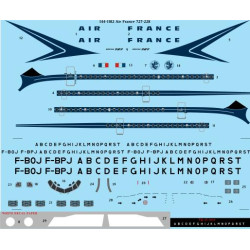 26decals 144-1182 1/144 Air France Delivery Boeing 727-228/Adv Laser Decal