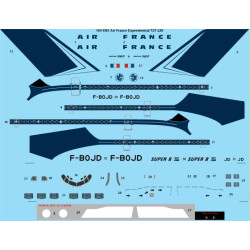26decals 144-1183 1/144 Air France Experimental Boeing 727-228/Adv Laser Decal