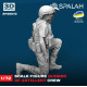 Spalah 25072 1/72 Figure Gunner Of Artillery Crew Resin Model Kit Spalah 25072 1/72 Figure Gunner Of Artillery Crew Resin Model Kit