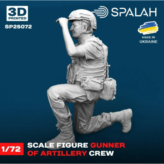 Spalah 25072 1/72 Figure Gunner Of Artillery Crew Resin Model Kit Spalah 25072 1/72 Figure Gunner Of Artillery Crew Resin Model Kit