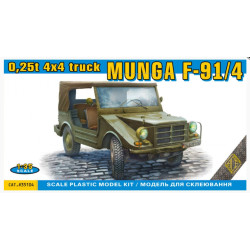 Ace 35104 1/35 0/25t 4/4 Truck Munga F 91/4 Plastic Model Kit
