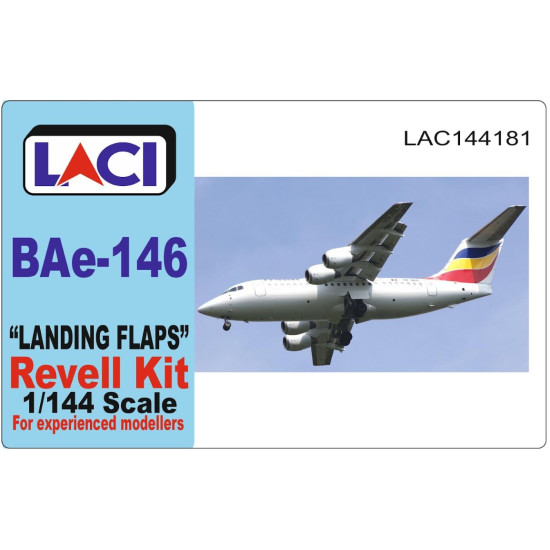 Laci 144181 1/144 Bae-146 Landing Flaps Revell Kit Laci 144181 1/144 Bae-146 Landing Flaps Revell Kit