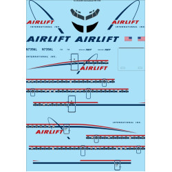 26decals 72-232 1/72 Airlift Boeing 707-372c Laser Decal