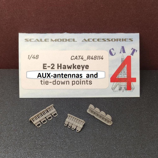 Cat4-r48114 1/48 E-2 Hawkeye Aux-antennas And Tie-down Points