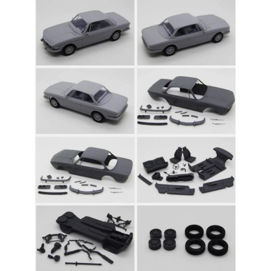 Diolex Dp24034 1/24 3d Print Resin Kit Bmw 3.0 Csi E9 Diolex Dp24034 1/24 3d Print Resin Kit Bmw 3.0 Csi E9