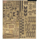 Orel386/1 1/200 Photo-etching For Paper Model Peresvet Orel386/1 1/200 Photo-etching For Paper Model Peresvet