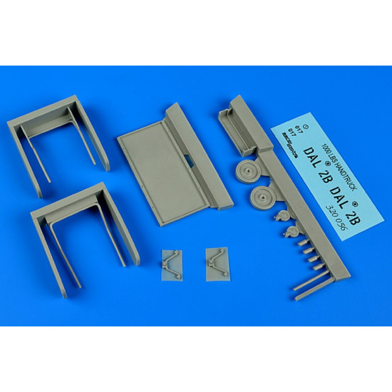 Aerobonus 320056 1/32 1000 Lbs Handtruck Resin Kit Aerobonus 320056 1/32 1000 Lbs Handtruck Resin Kit