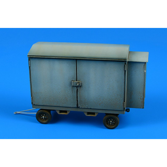 Aerobonus 320094 1/32 Usaf F-2a Flightline Maintenance Shop Trailer Resin Kit Aerobonus 320094 1/32 Usaf F-2a Flightline Maintenance Shop Trailer Resin Kit