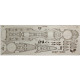Orel385/3 1/200 Wooden Decks For Paper Model Bouvet Orel385/3 1/200 Wooden Decks For Paper Model Bouvet