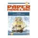 Orel388/4 1/200 Textile Sails For Paper Model Flat-bottomed Vessel