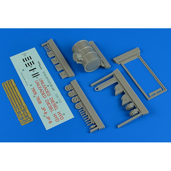 Aerobonus 320102 1/32 55 Gallon Flightline Cart Resin Kit