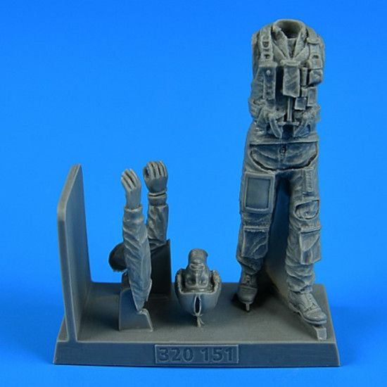 Aerobonus 320151 1/32 United States Air Force Combat Pilot Resin Kit Aerobonus 320151 1/32 United States Air Force Combat Pilot Resin Kit