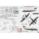 Aa Models 7237 1/72 C-12a/C/U Huron Military Transporter Plastic Model Kit