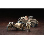 TYPE97 SIDECAR & KUROGANE 1/48 Hasegawa 36502