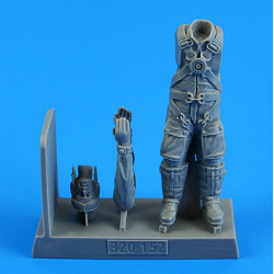 Aerobonus 320152 1/32 Luftwaffe Wwii Pilot With A Parachute Resin Kit