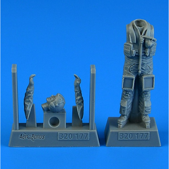 Aerobonus 320177 1/32 Nato Modern Female Combat Pilot Resin Kit Aerobonus 320177 1/32 Nato Modern Female Combat Pilot Resin Kit