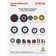 Techmod 48035 1/48 British National Insignias - Supermarine Spitfire Wet Decal